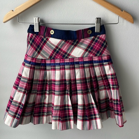 Hartstrings Other - Hartstrings Plaid Pleated Girls Skirt